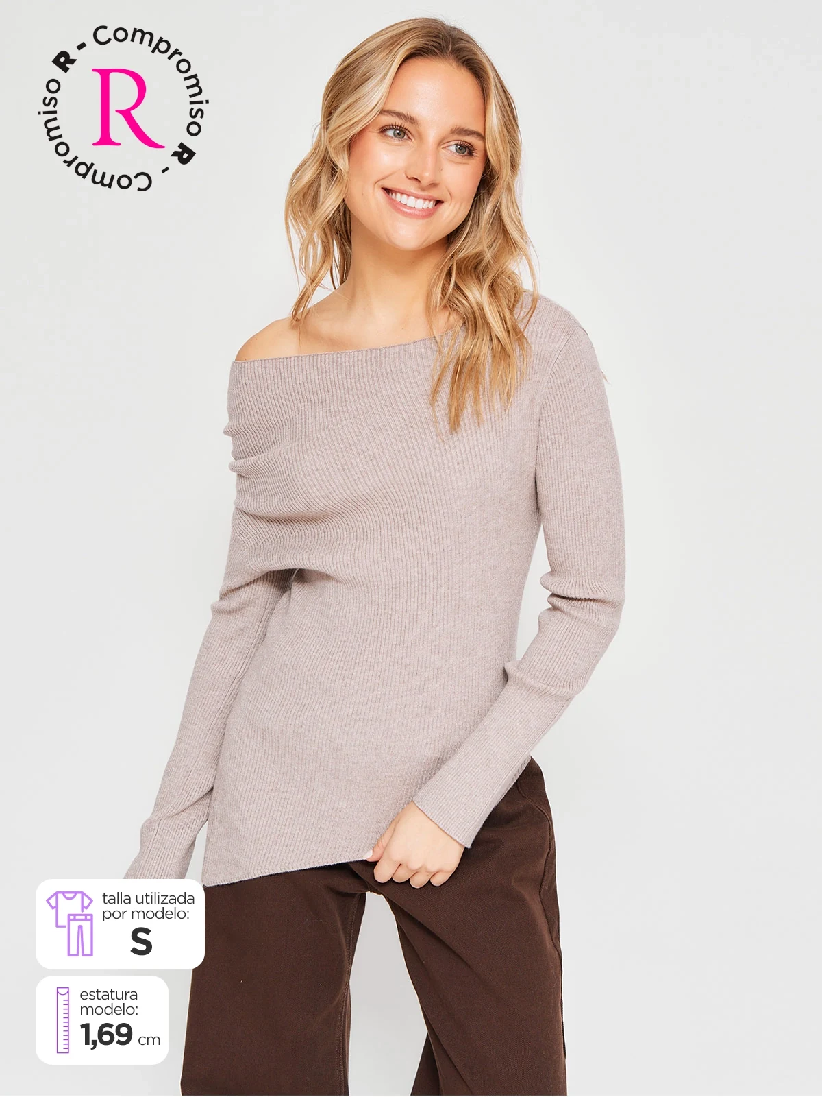 POLO MANGA LARGA MUJER INDEX ASIMETRIC - 3
