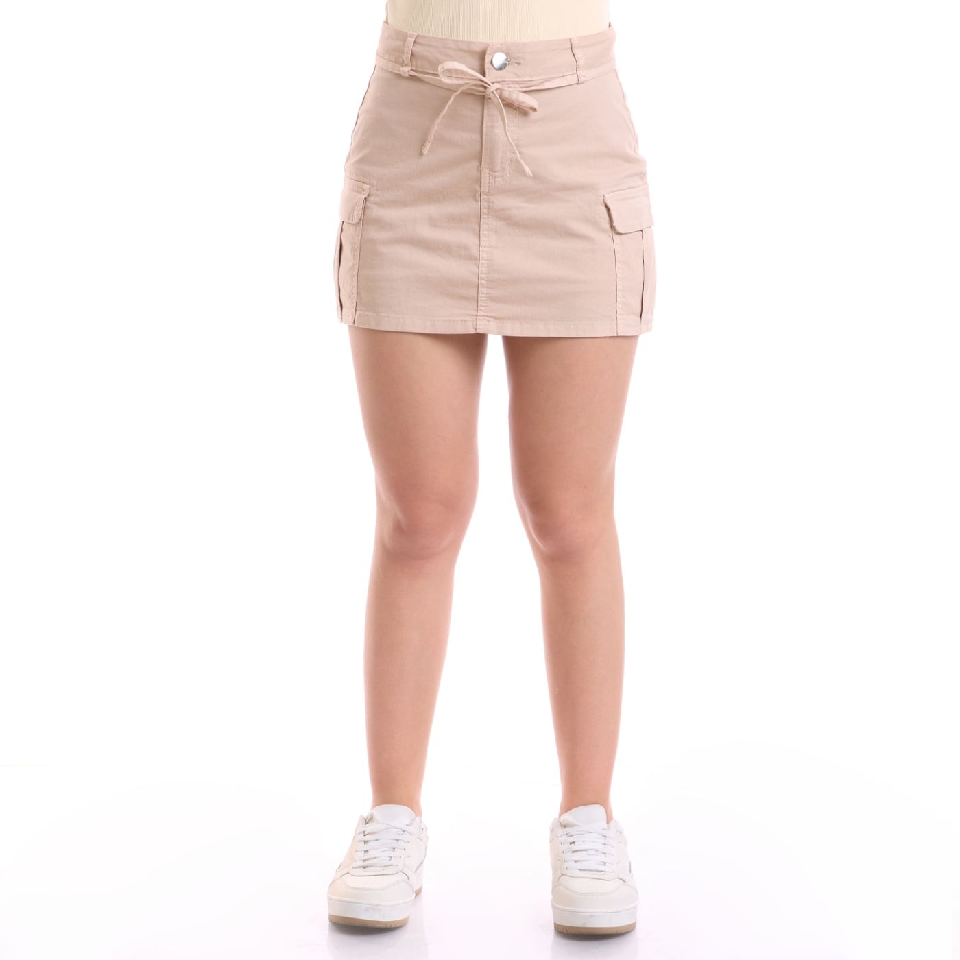 FALDA SHORT ALGODÓN MUJER METAL JEANS MARTINA - 1