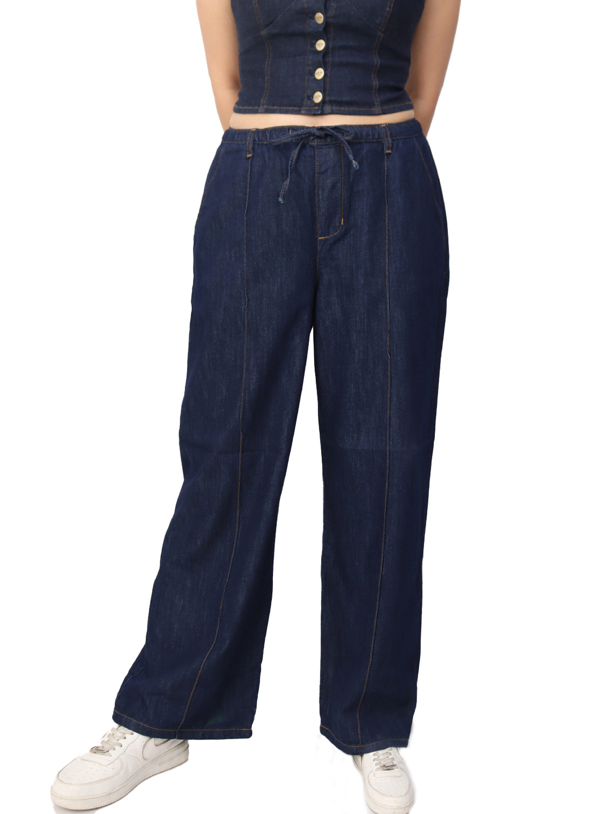PANTALÓN ALGODÓN JOGGER MUJER KAYRA POBLET PERFECT FIT - 1