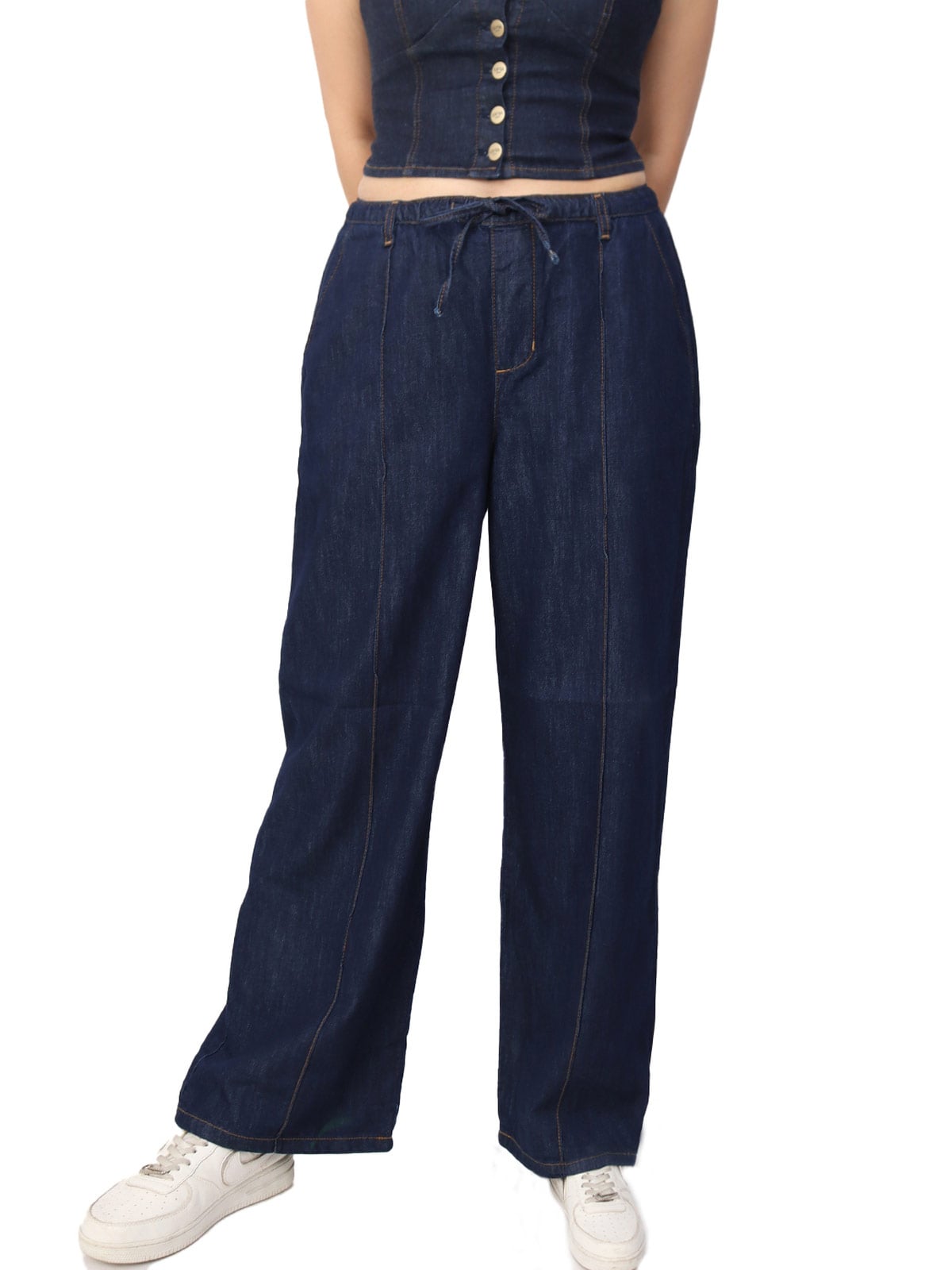 PANTALÓN ALGODÓN JOGGER MUJER KAYRA POBLET PERFECT FIT - 1