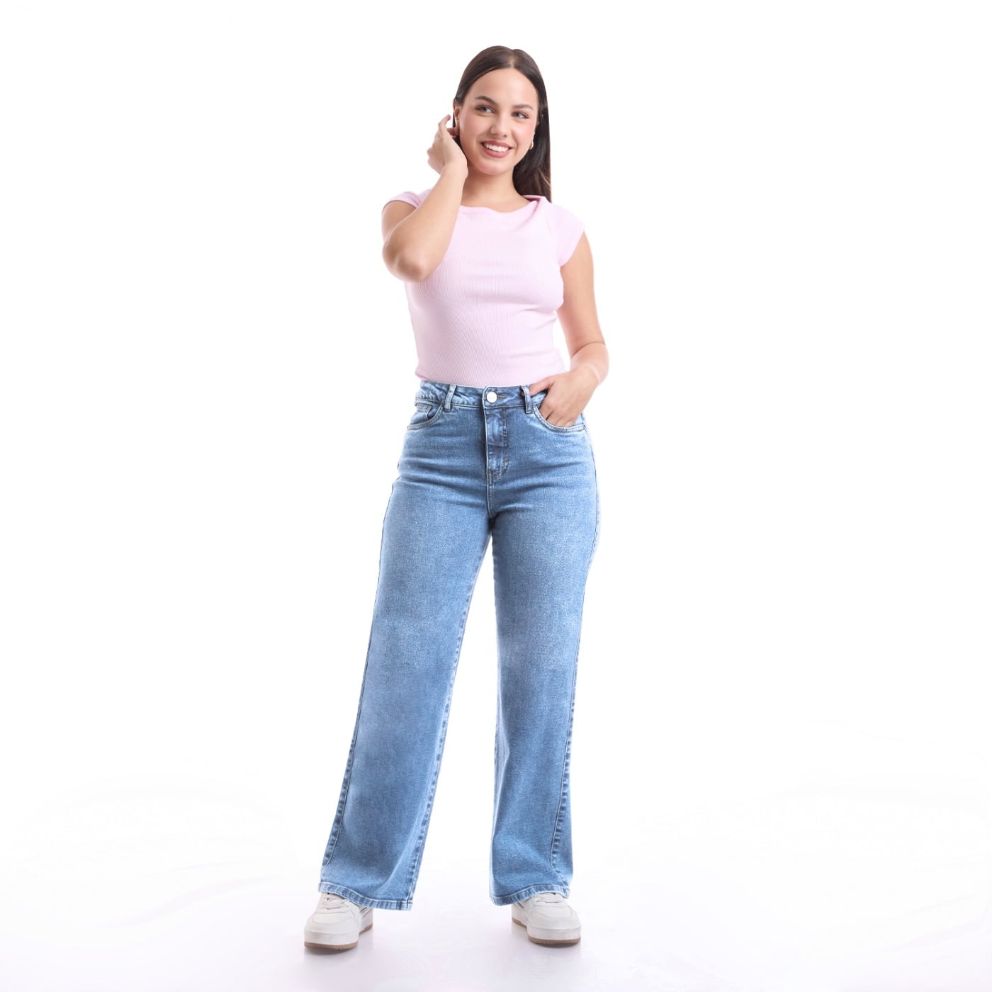 JEANS ALGODÓN WIDELEG MUJER METAL JEANS SHANTALL - 2
