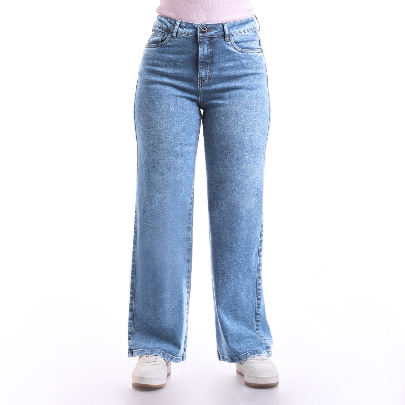 JEANS ALGODÓN WIDELEG MUJER METAL JEANS SHANTALL - 1