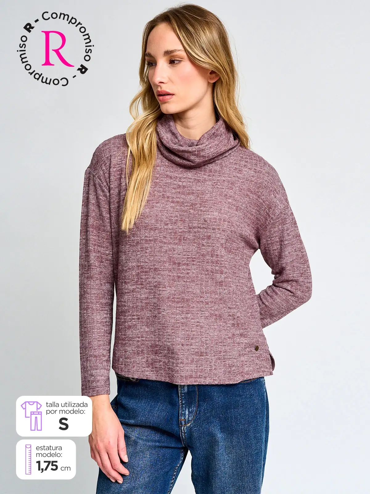 POLO MANGA LARGA MUJER TATIENNE EUKA - 1