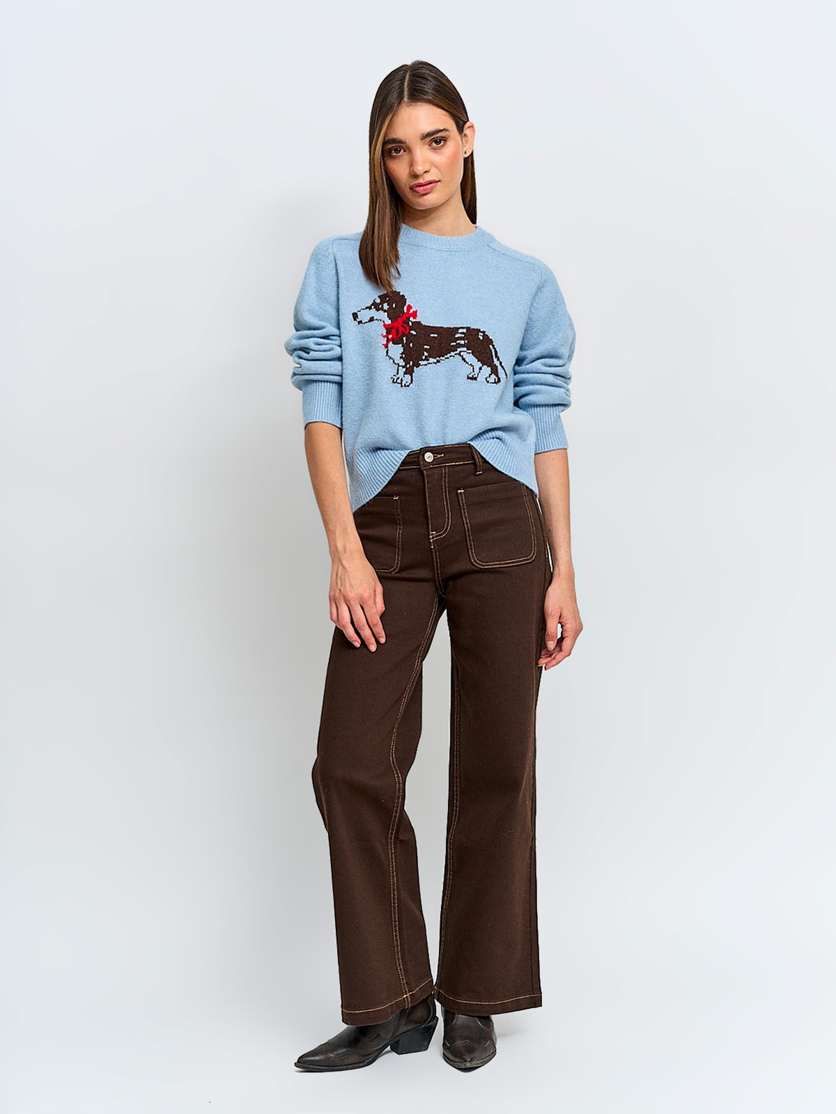SWEATER MANGA LARGA MUJER INDEX DASH - 4