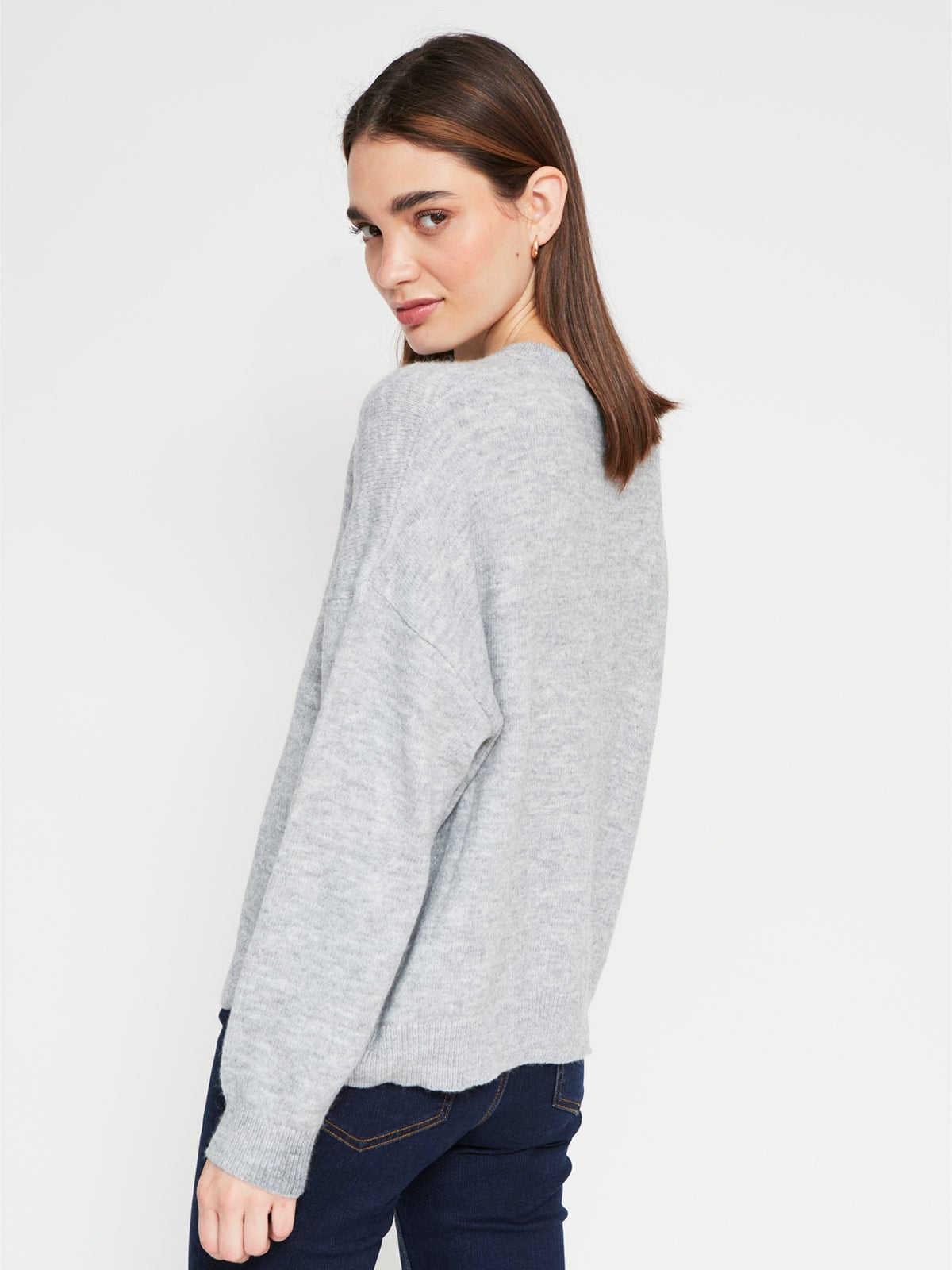 SWEATER MANGA LARGA MUJER INDEX DIBU - 2