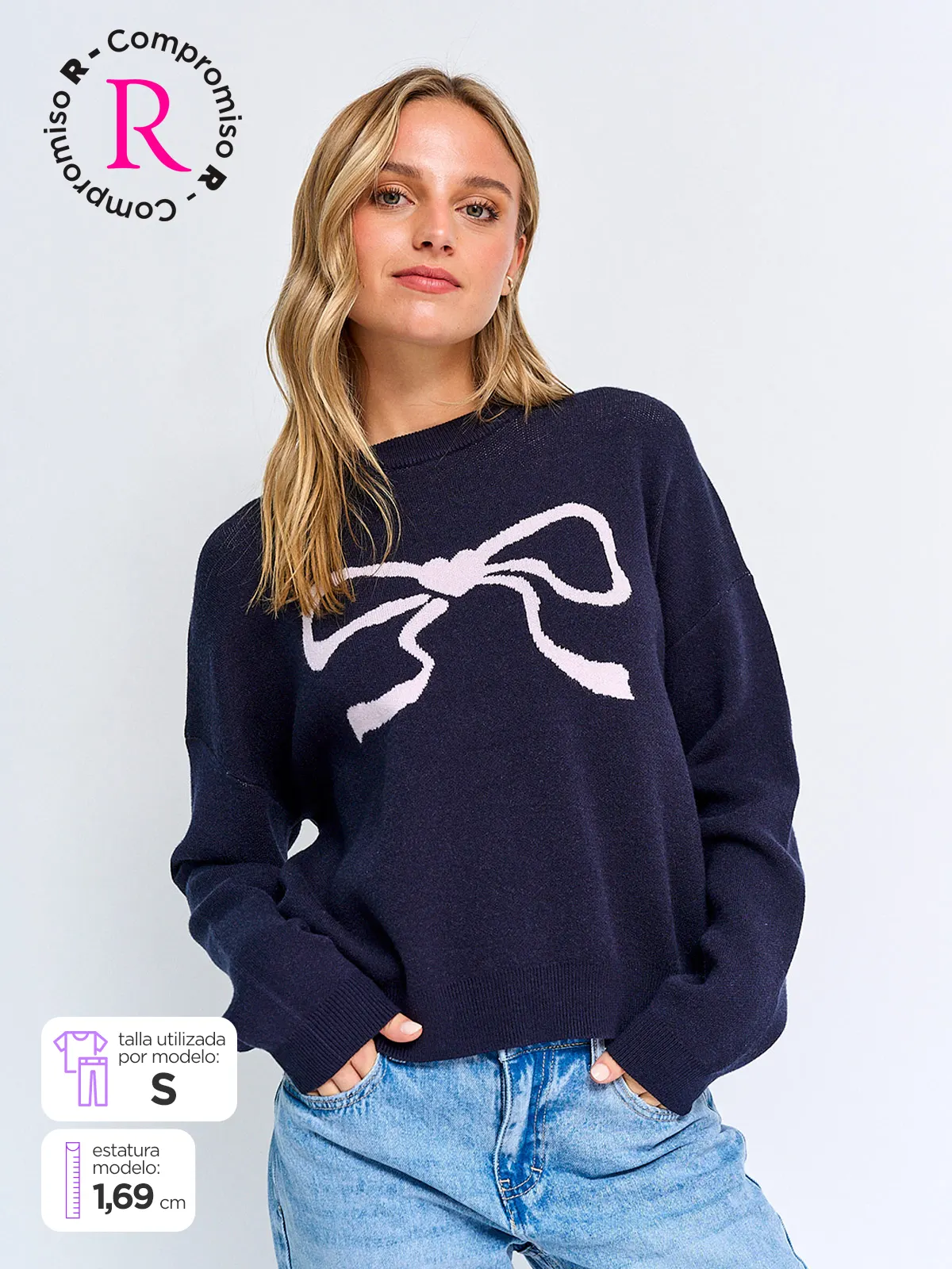 SWEATER MUJER INDEX GATO - 1