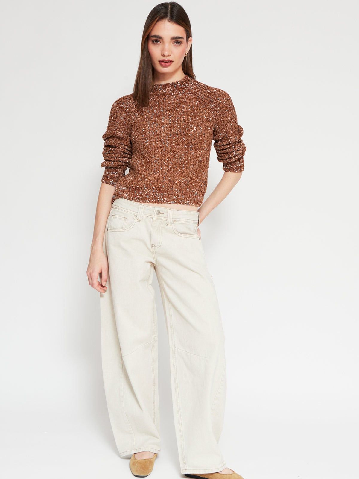 SWEATER MANGA LARGA MUJER INDEX ERB - 4