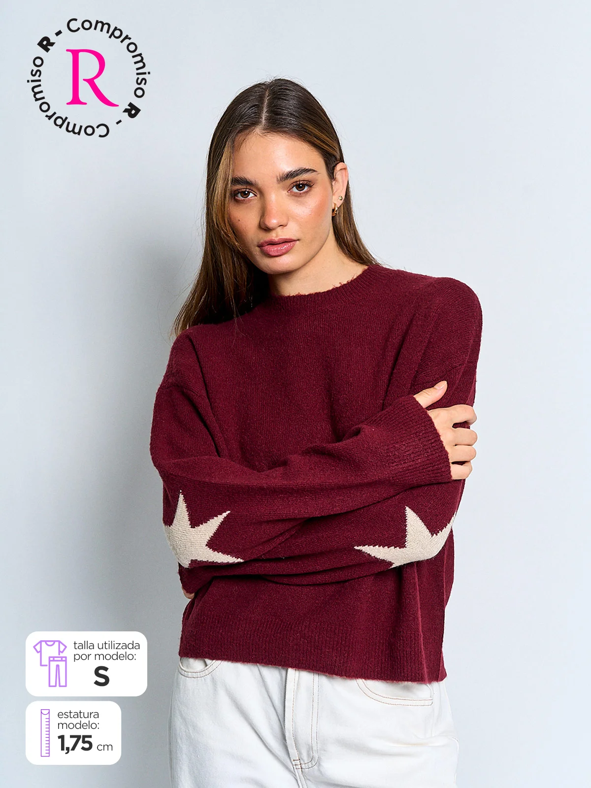 SWEATER MANGA LARGA MUJER INDEX EMILO - 1