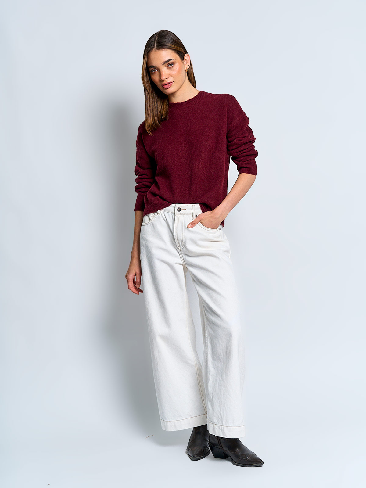 SWEATER MANGA LARGA MUJER INDEX EMILO - 4