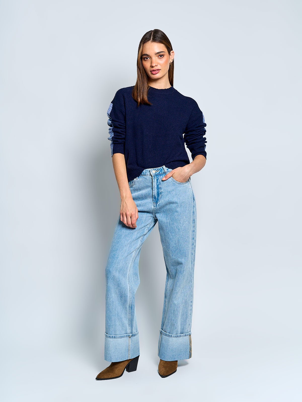 SWEATER MANGA LARGA MUJER INDEX EMILO - 4