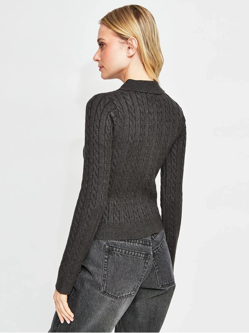 SWEATER MUJER INDEX ZIP - 2