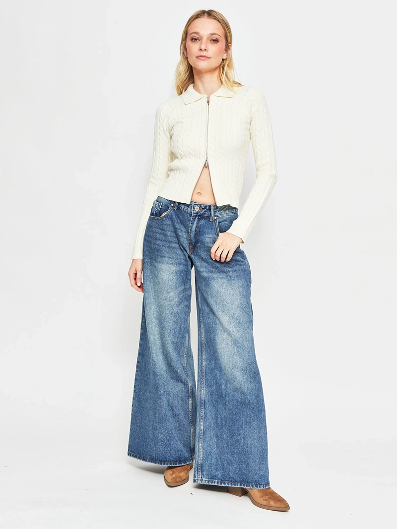 SWEATER MUJER INDEX ZIP - 4
