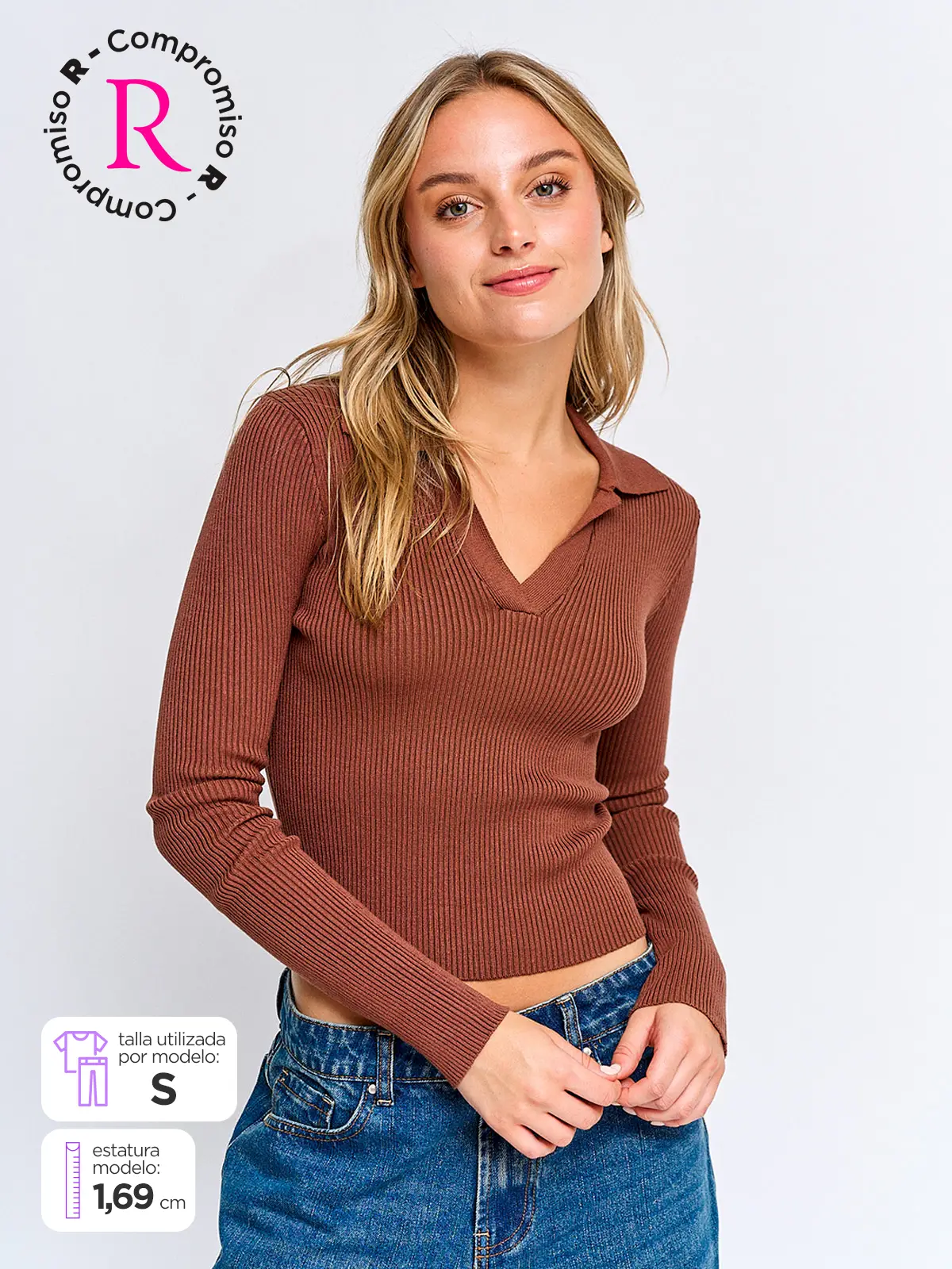 POLO MANGA LARGA MUJER INDEX EVERO - 1