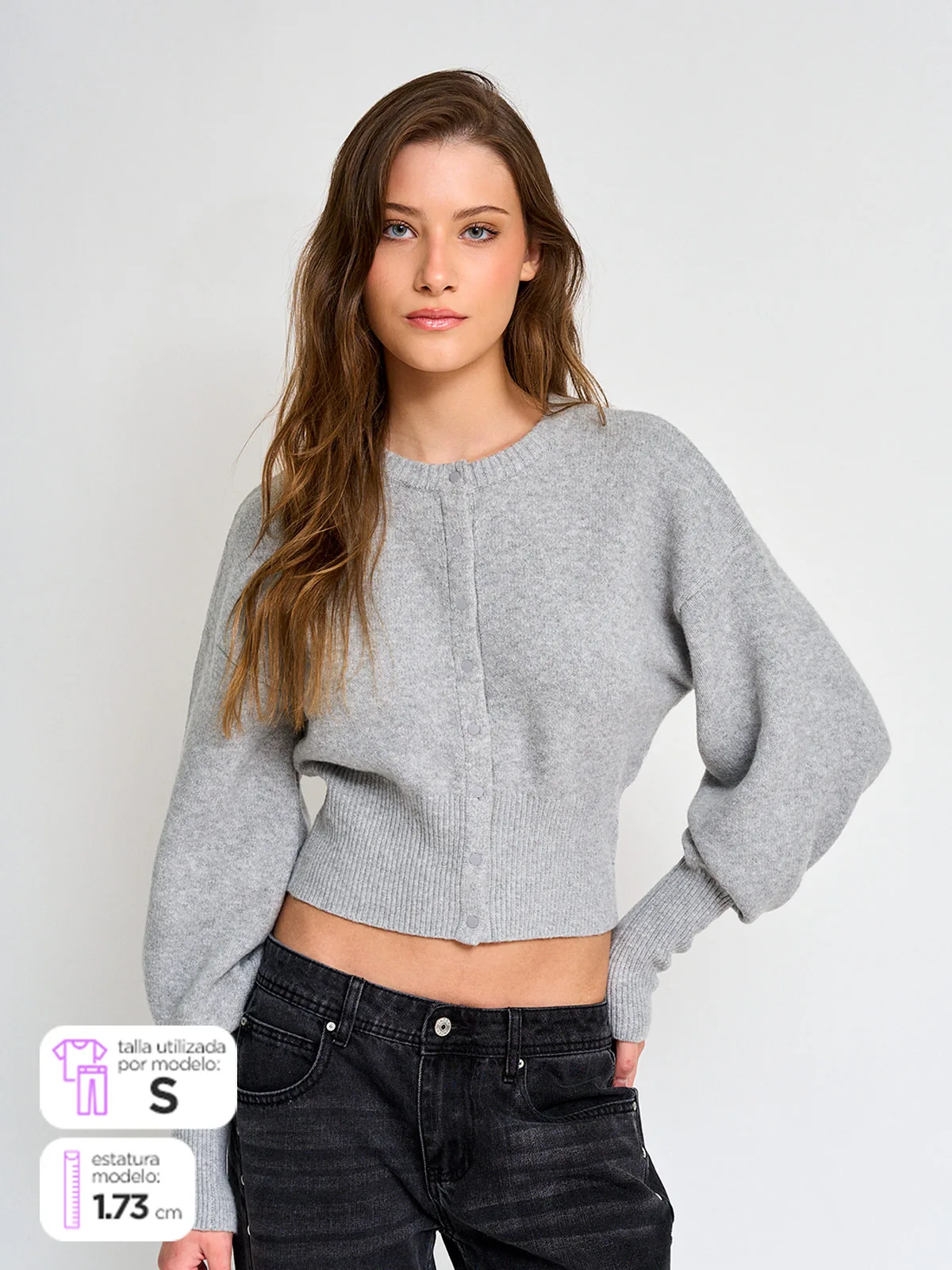 SWEATER MANGA LARGA MUJER INDEX AGLO - 1