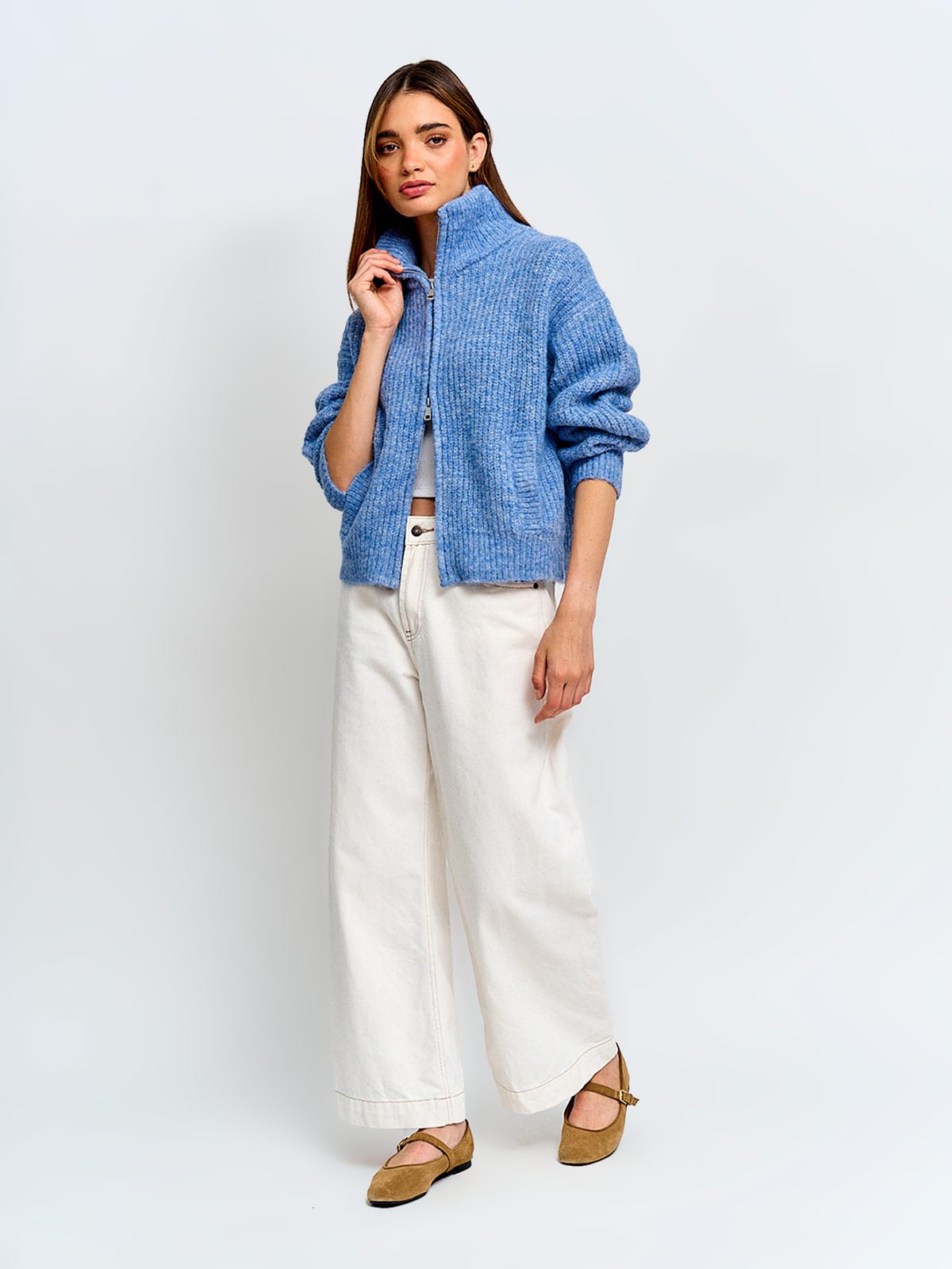 SWEATER MANGA LARGA MUJER INDEX JASPI - 4