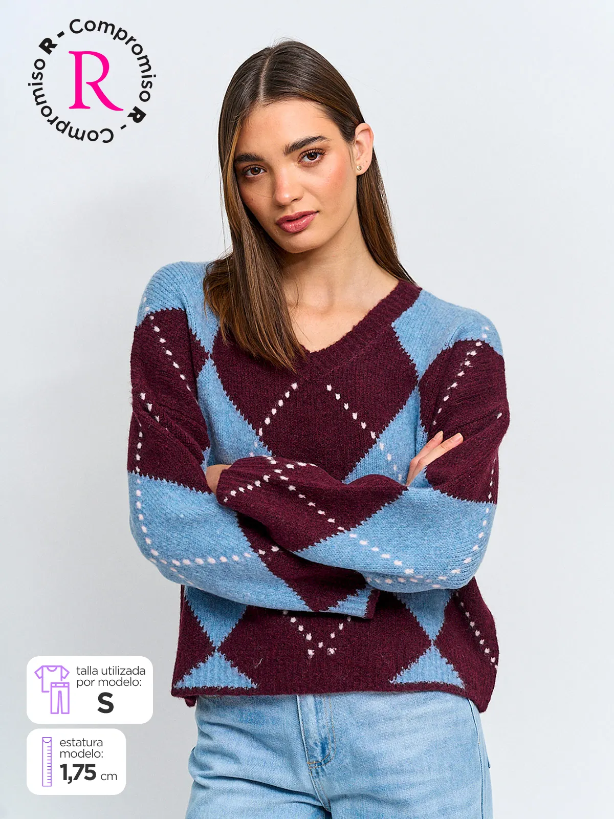 SWEATER MANGA LARGA MUJER INDEX MARA - 1