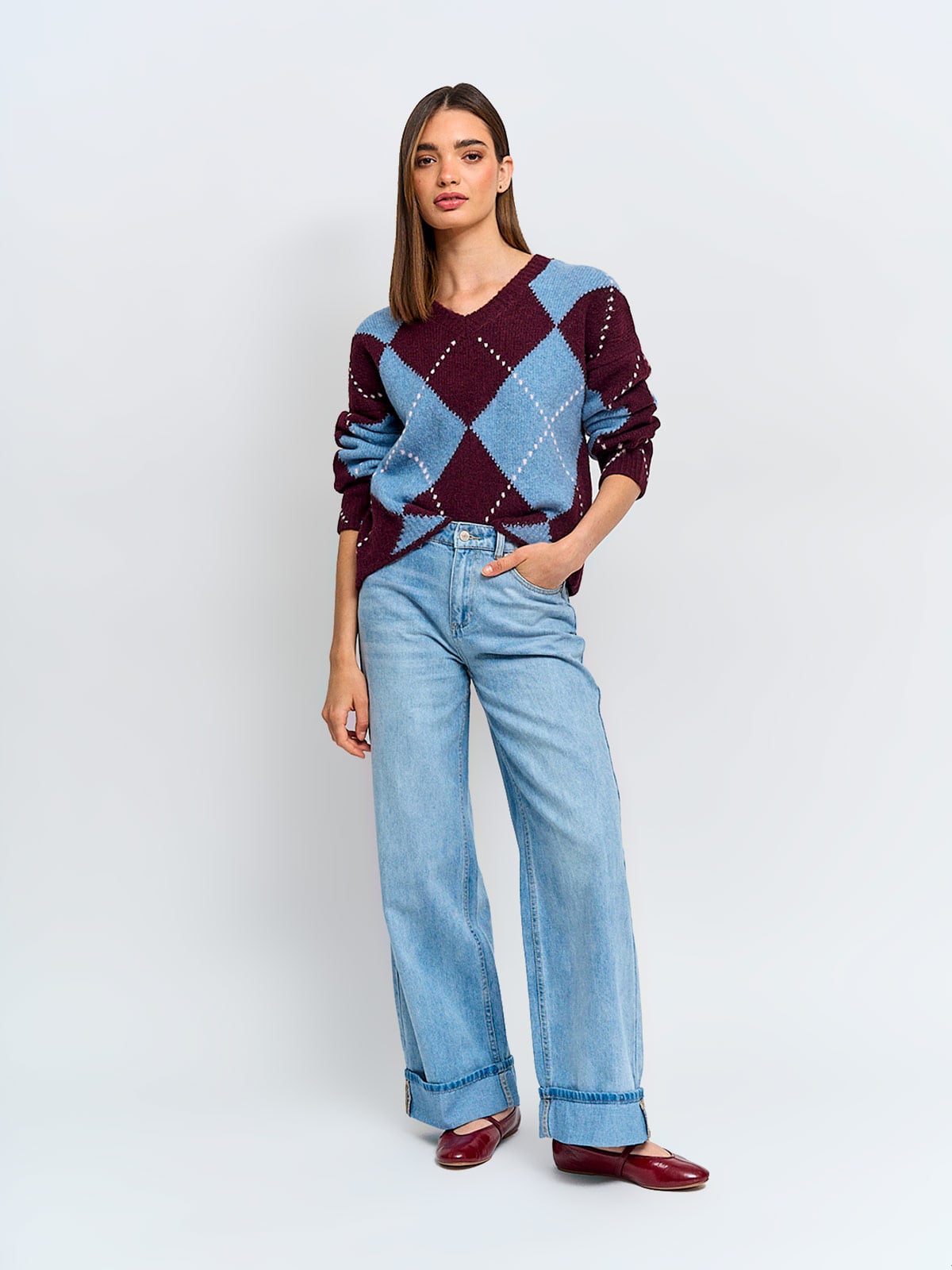 SWEATER MANGA LARGA MUJER INDEX MARA - 4