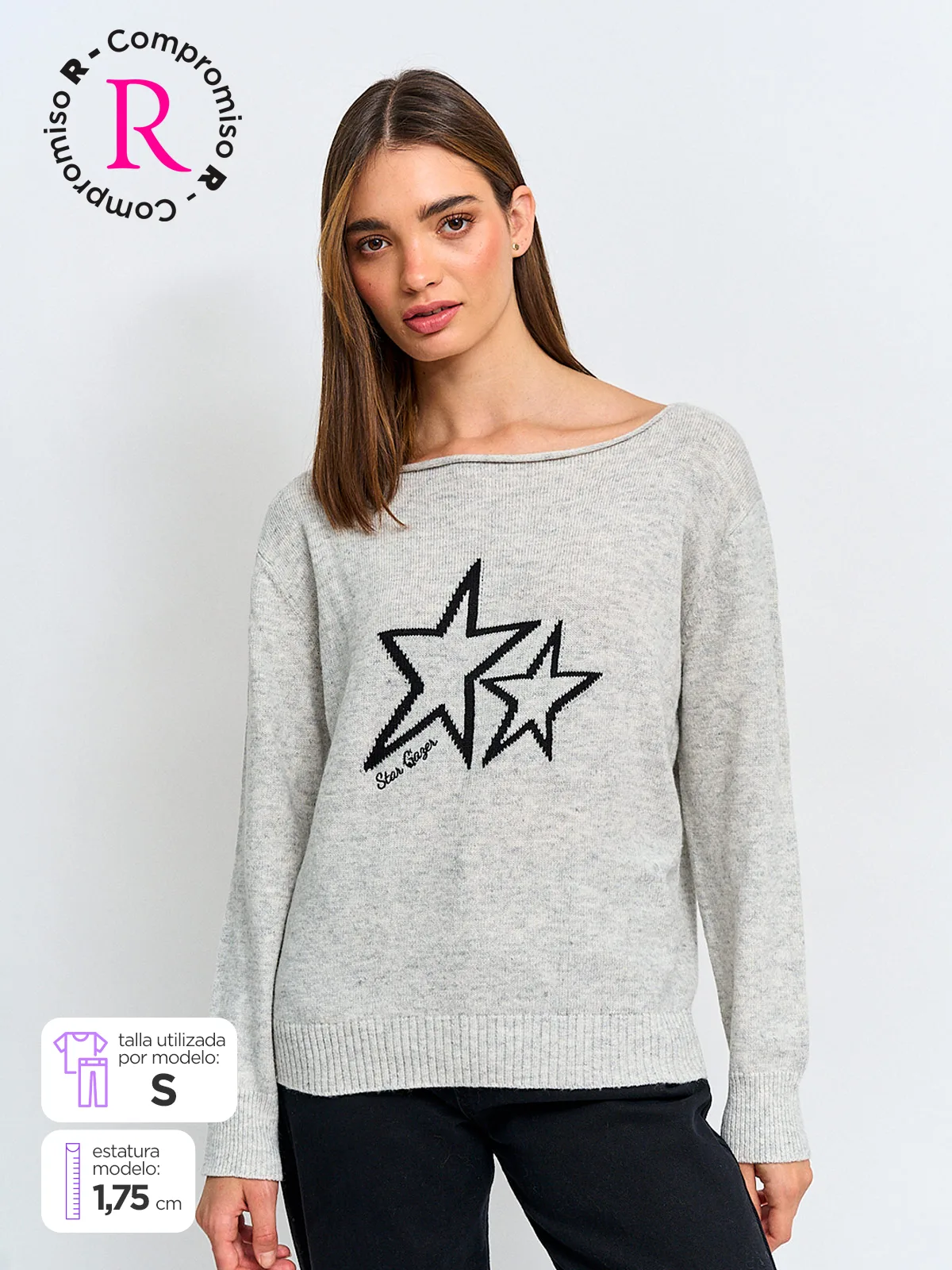 SWEATER MANGA LARGA MUJER INDEX FESTIN - 1