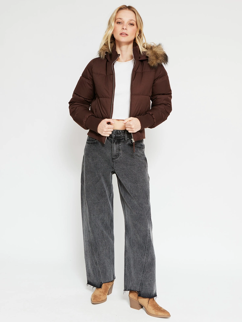 CASACA MUJER INDEX CORTA PUFFA - 4