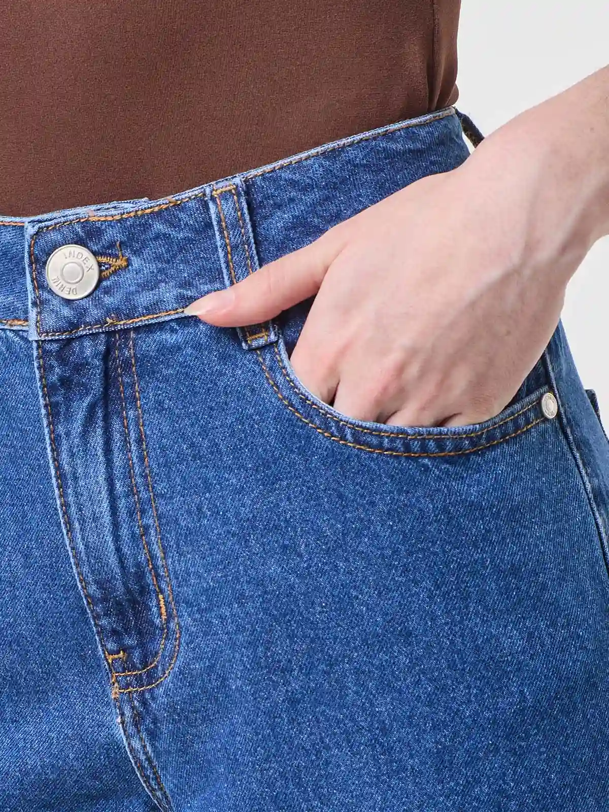 JEANS WIDE LEG MUJER INDEX - 4