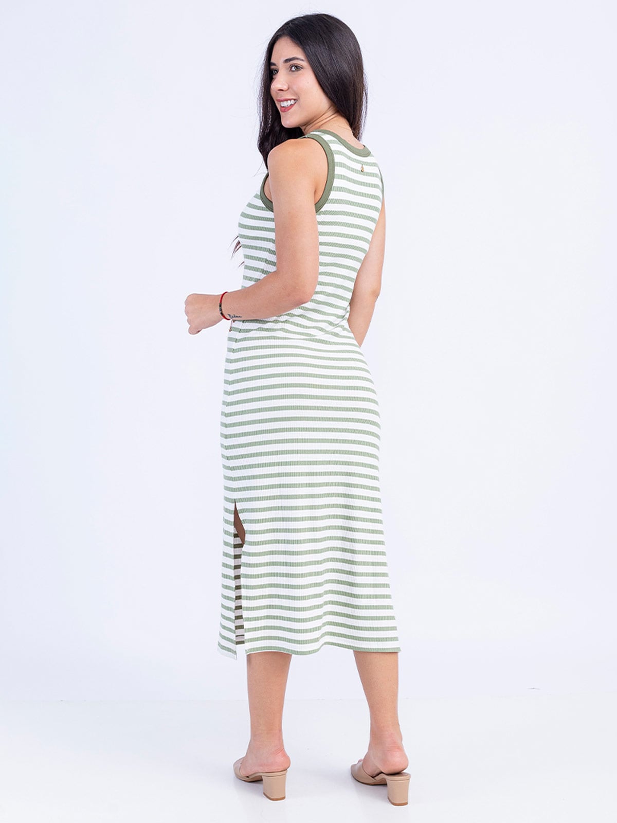 VESTIDO MAXI ALGODÓN MUJER SODA BLUES TESSA - 3