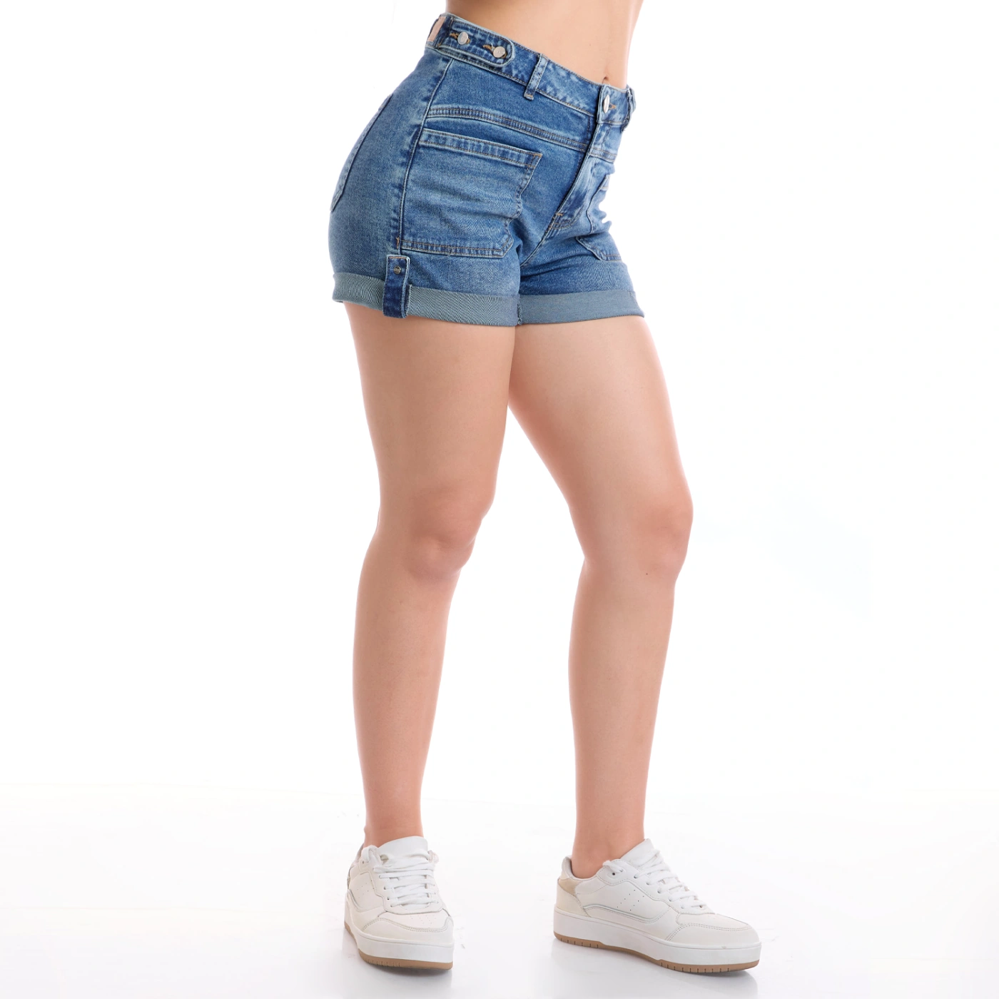 SHORT ALGODÓN MUJER METAL JEANS ELEONOR - 3