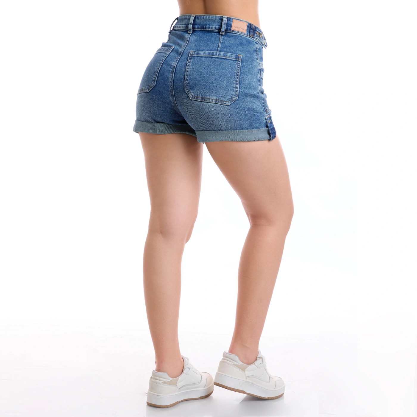 SHORT ALGODÓN MUJER METAL JEANS ELEONOR - 5