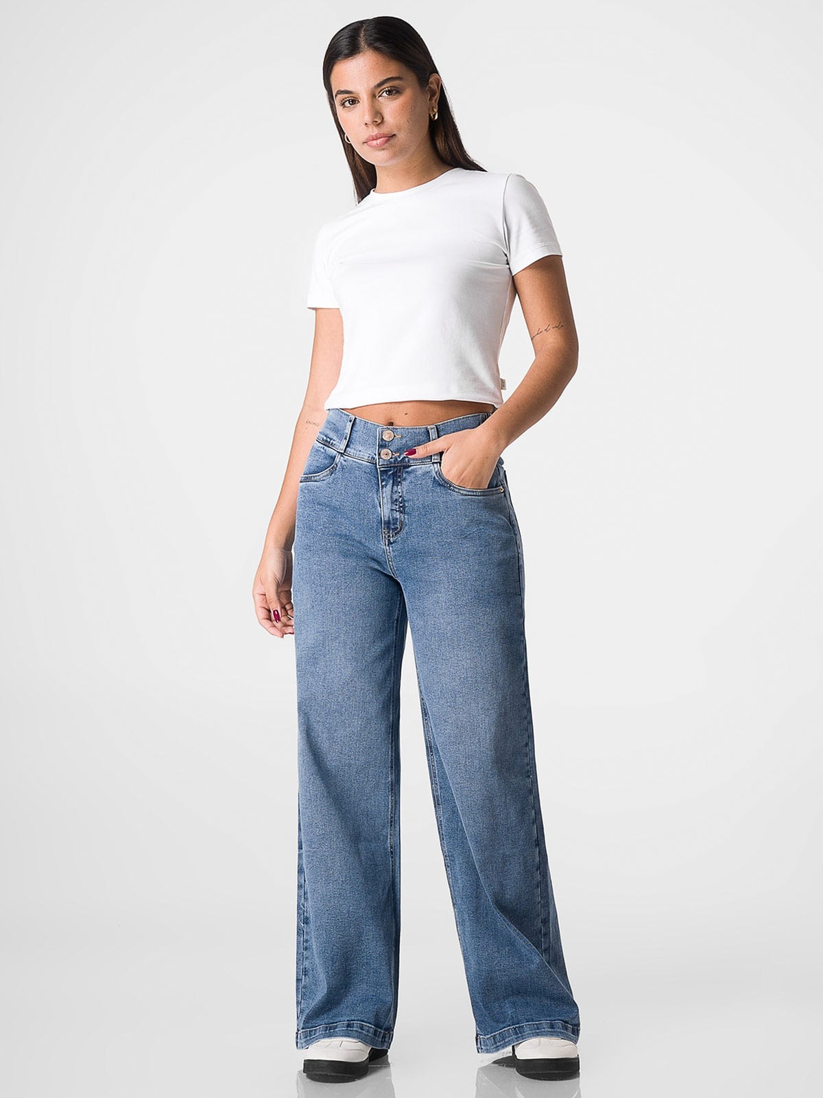 JEANS WIDELEG MUJER SQUEEZE ABERLI - 1