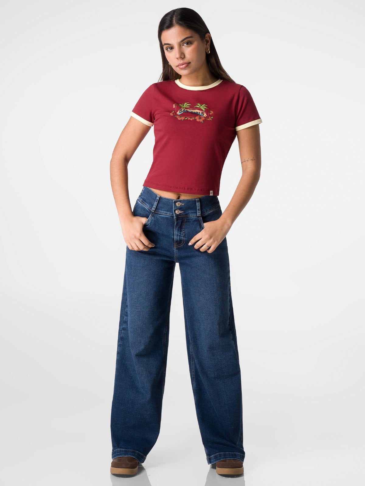 JEANS WIDELEG MUJER SQUEEZE ABERLI - 1