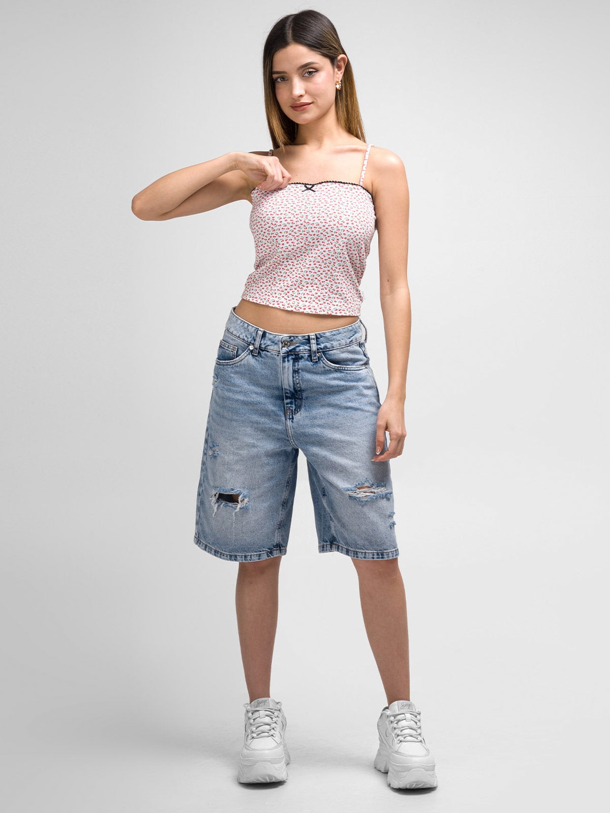 SHORT DENIM SUELTO MUJER SQUEEZE GYZELLEN - 1