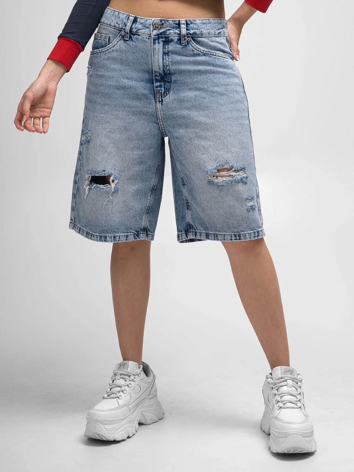 SHORT DENIM SUELTO MUJER SQUEEZE GYZELLEN - 2