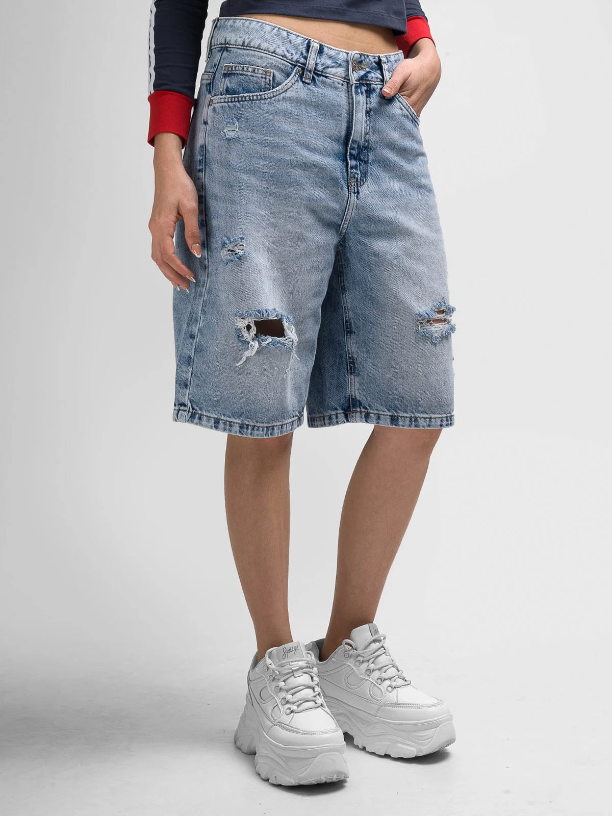 SHORT DENIM SUELTO MUJER SQUEEZE GYZELLEN - 3