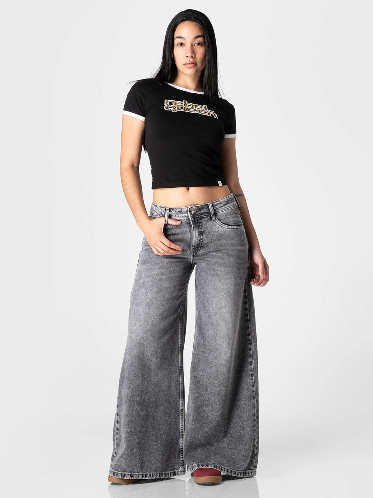 JEANS WIDELEG MUJER SQUEEZE ELEPHANT YETI - 1