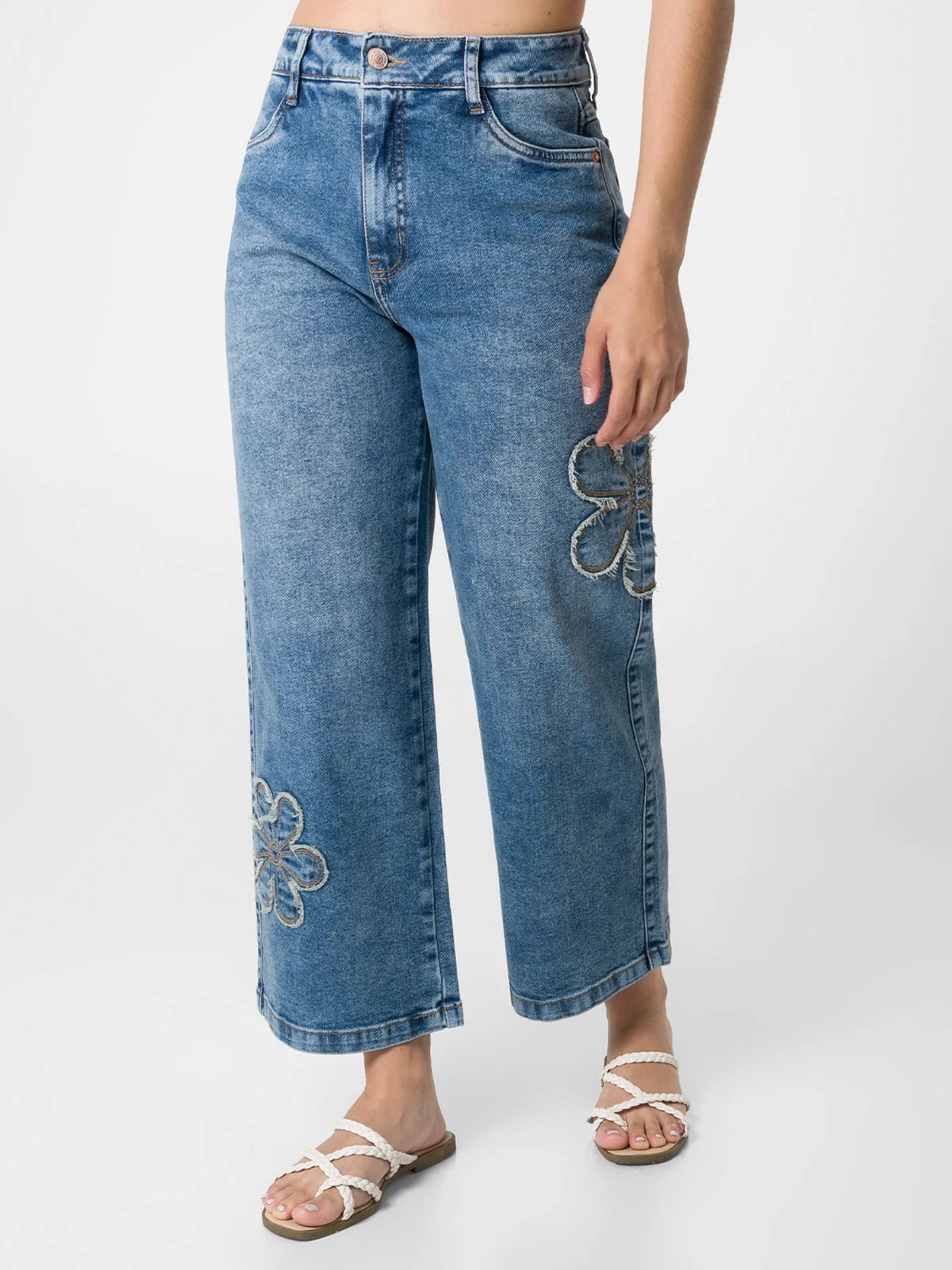 JEANS CULOTTE MUJER SQUEEZE AMARILI - 2