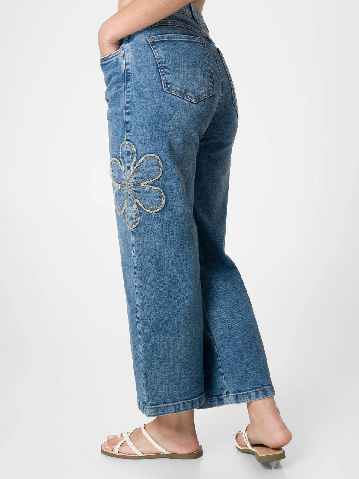 JEANS CULOTTE MUJER SQUEEZE AMARILI - 3