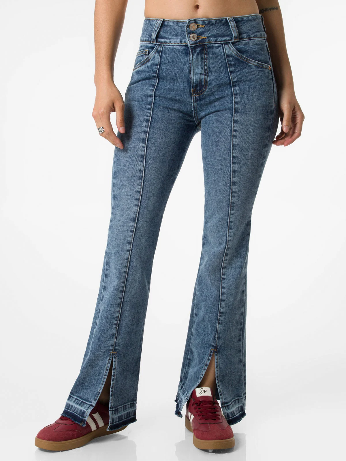 JEANS FLARE MUJER SQUEEZE AMARLY - 2