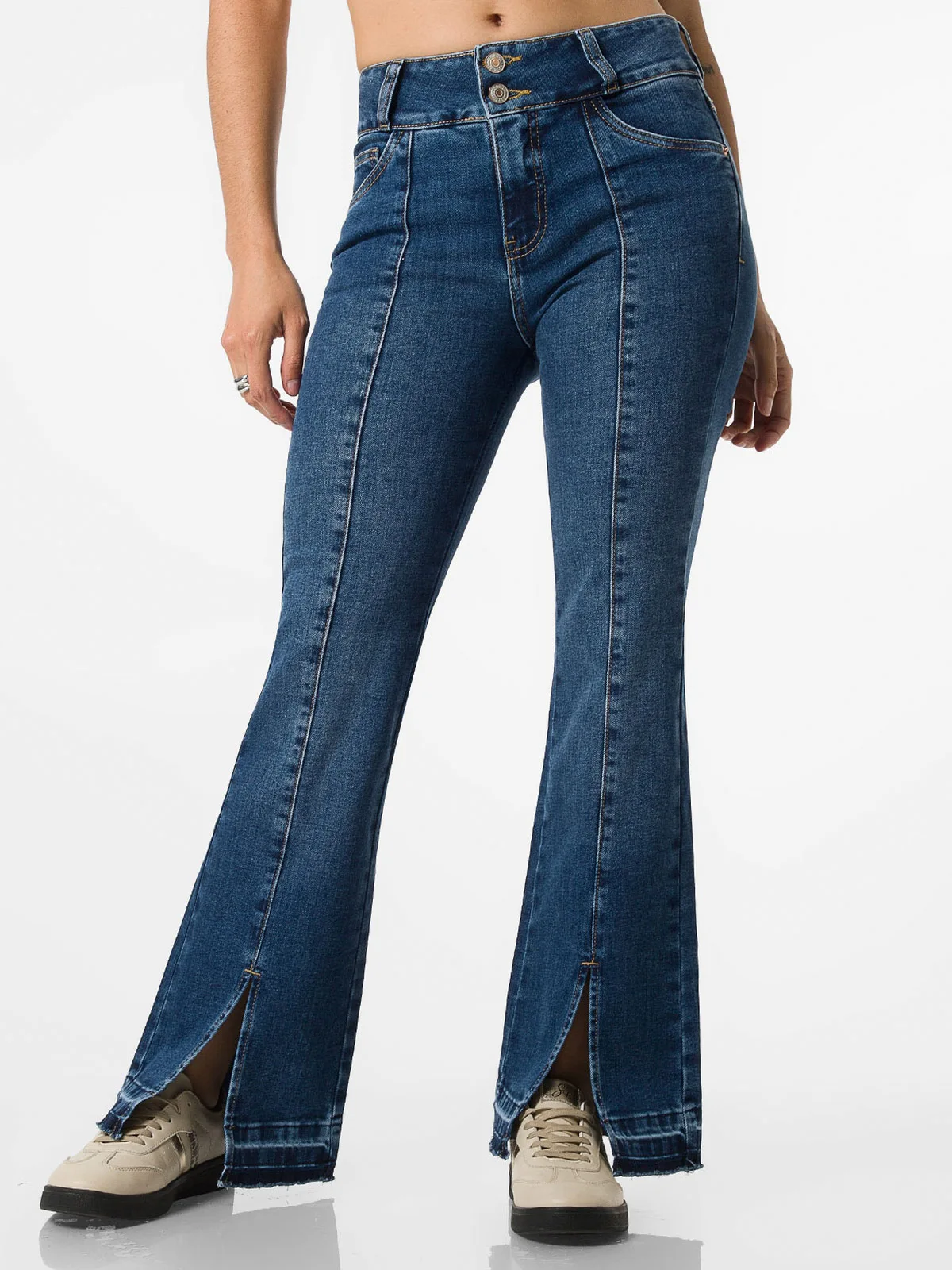 JEANS FLARE MUJER SQUEEZE AMARLY - 2