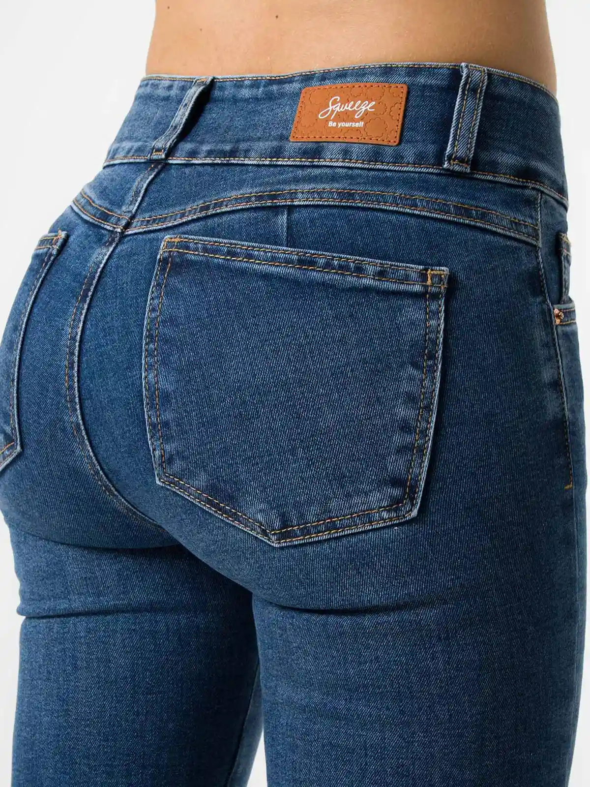JEANS FLARE MUJER SQUEEZE AMARLY - 5