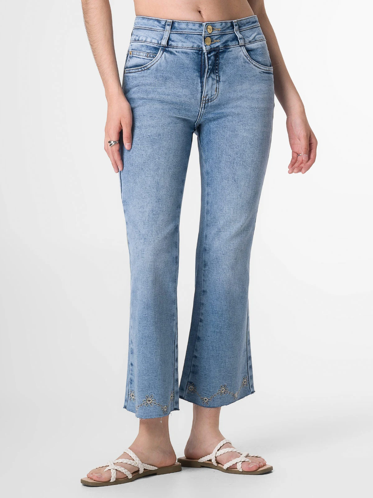 JEANS FLARE MUJER SQUEEZE AYALSHA - 2