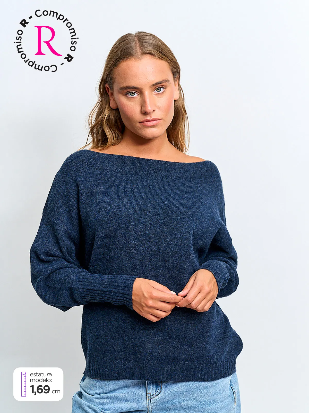SWEATER MUJER INDEX ANCHO - 1