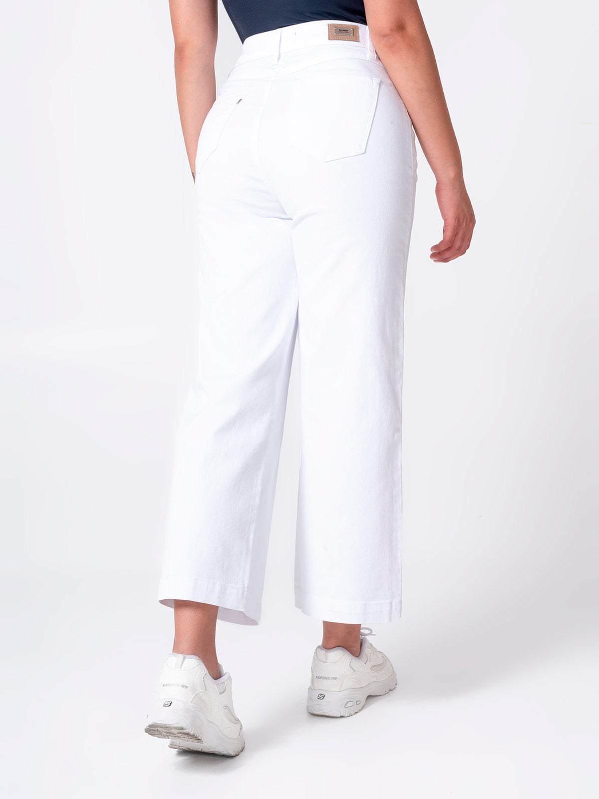 PANTALÓN CULOTTE MUJER PIONIER LARI BULL DENIM - 3