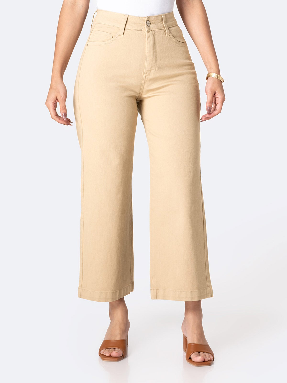 PANTALÓN CULOTTE MUJER PIONIER LARI BULL DENIM - 2