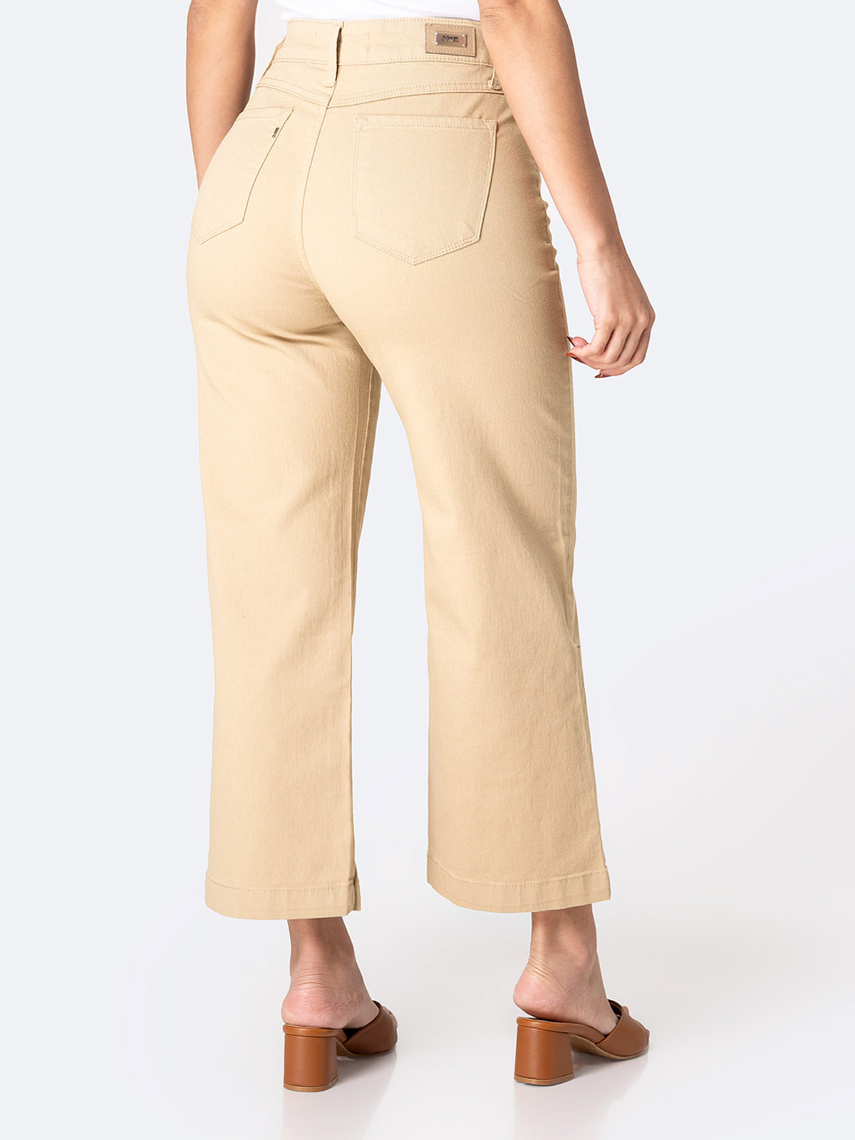 PANTALÓN CULOTTE MUJER PIONIER LARI BULL DENIM - 3