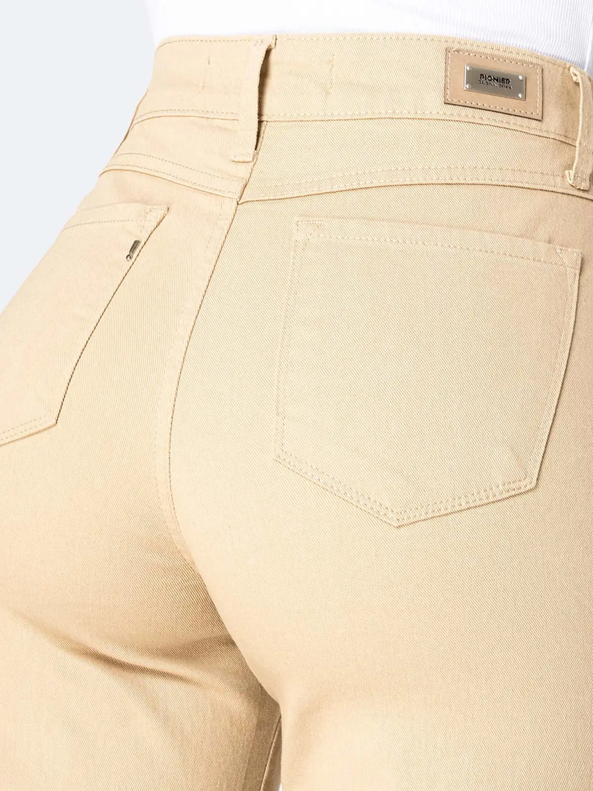 PANTALÓN CULOTTE MUJER PIONIER LARI BULL DENIM - 5