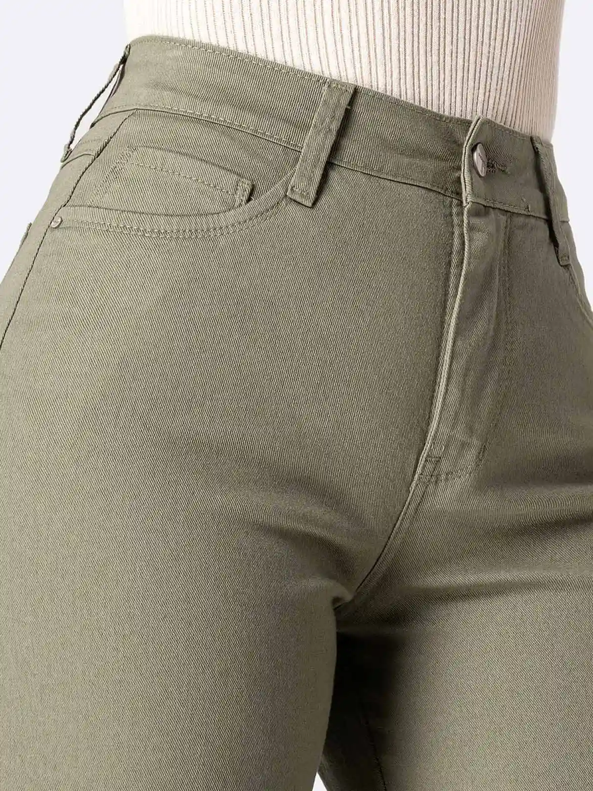 PANTALÓN CULOTTE MUJER PIONIER LARI BULL DENIM - 4