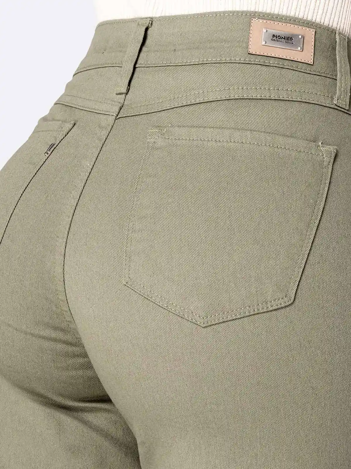 PANTALÓN CULOTTE MUJER PIONIER LARI BULL DENIM - 5