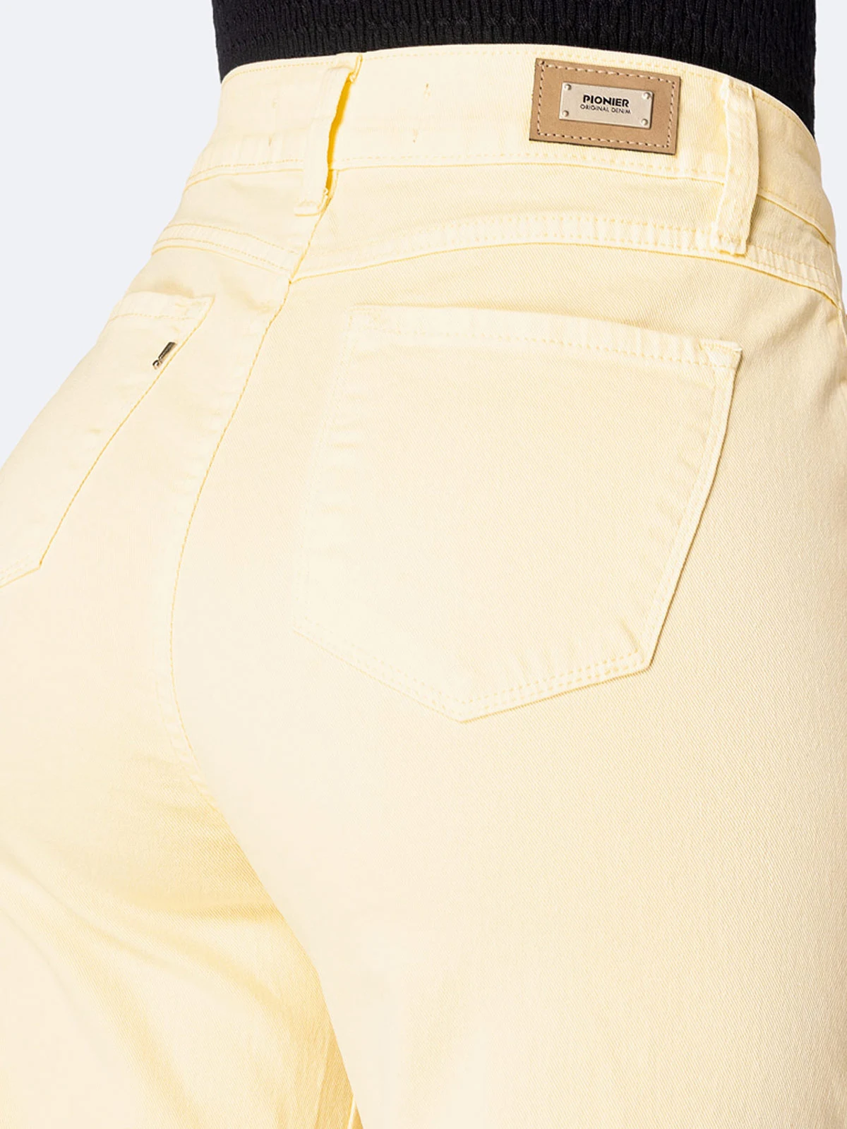 PANTALÓN CULOTTE MUJER PIONIER LARI BULL DENIM - 5