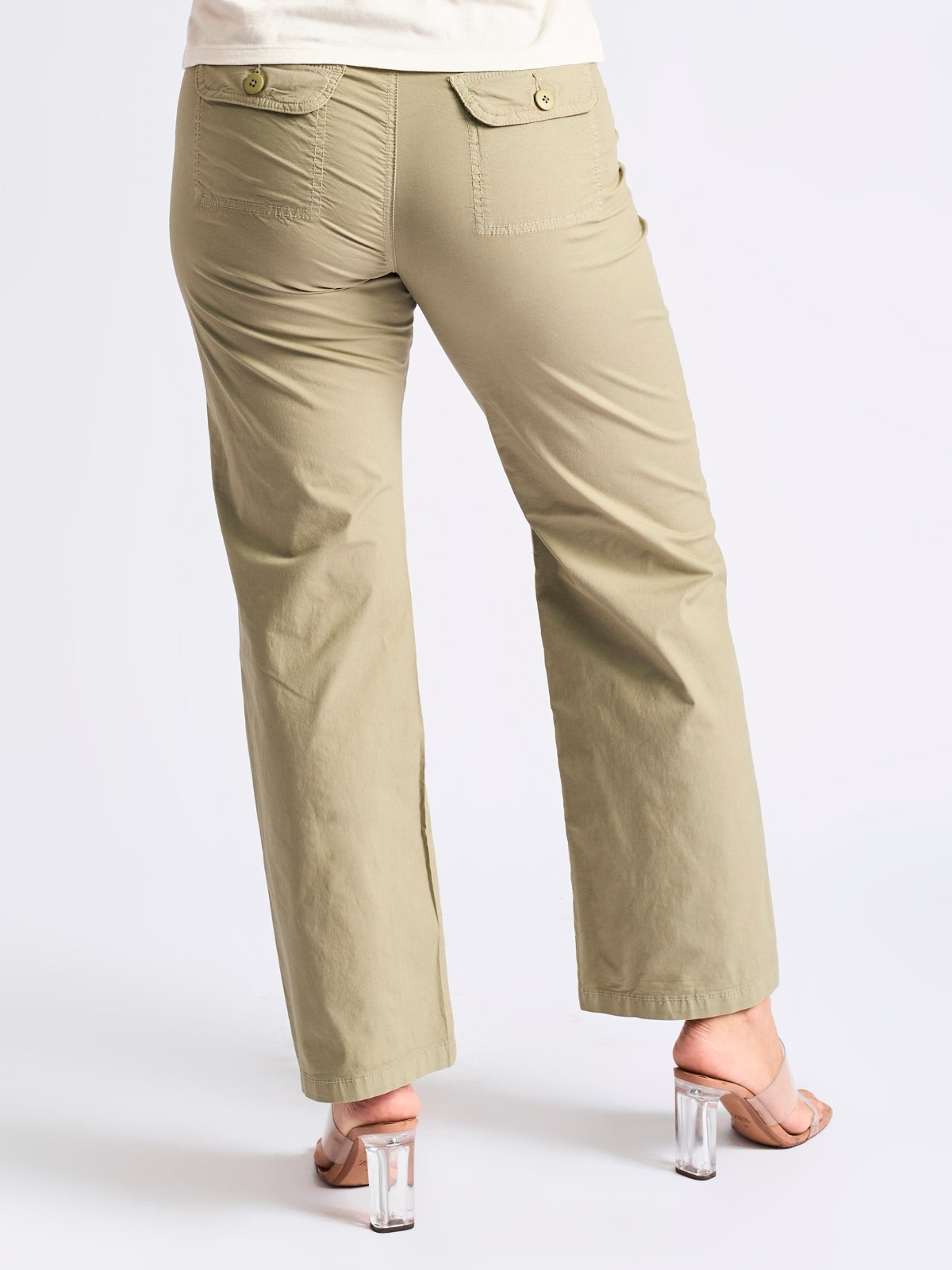 PANTALÓN ALGODÓN RECTO MUJER PARADA 111 CARLOTA - 5