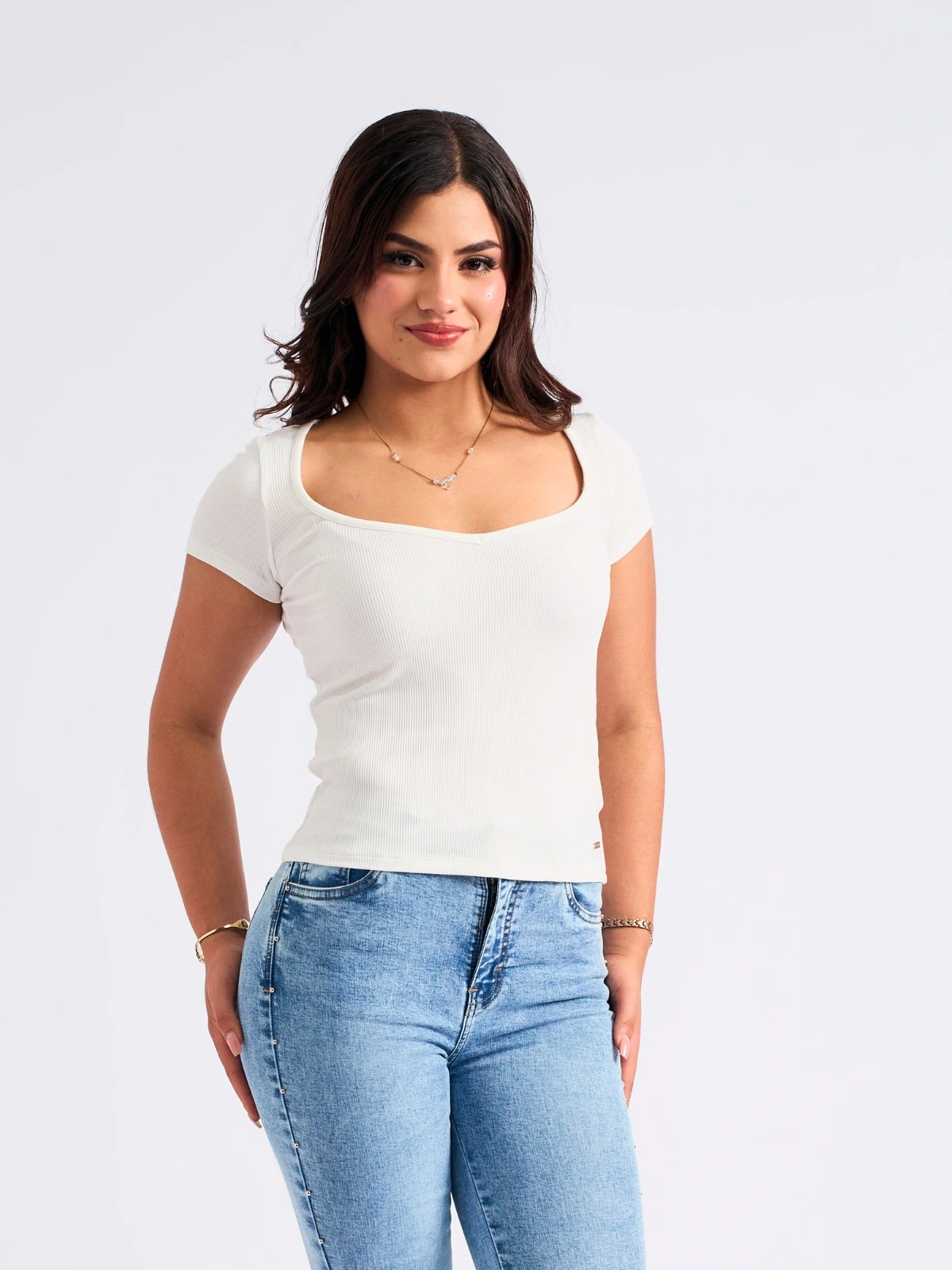 POLO MANGA CORTA ALGODÓN MUJER PARADA 112 - 1