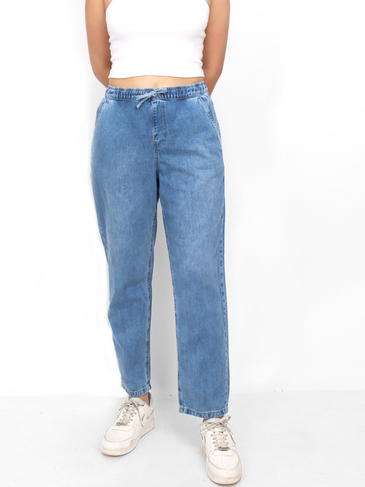 PANTALÓN ALGODÓN JOGGER MUJER KAYRA POBLET PERFECT FIT - 1